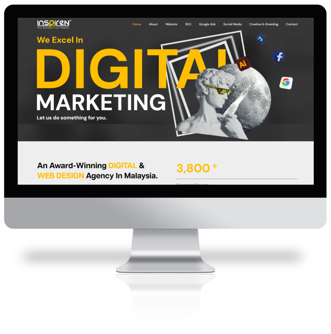 inspiren web design