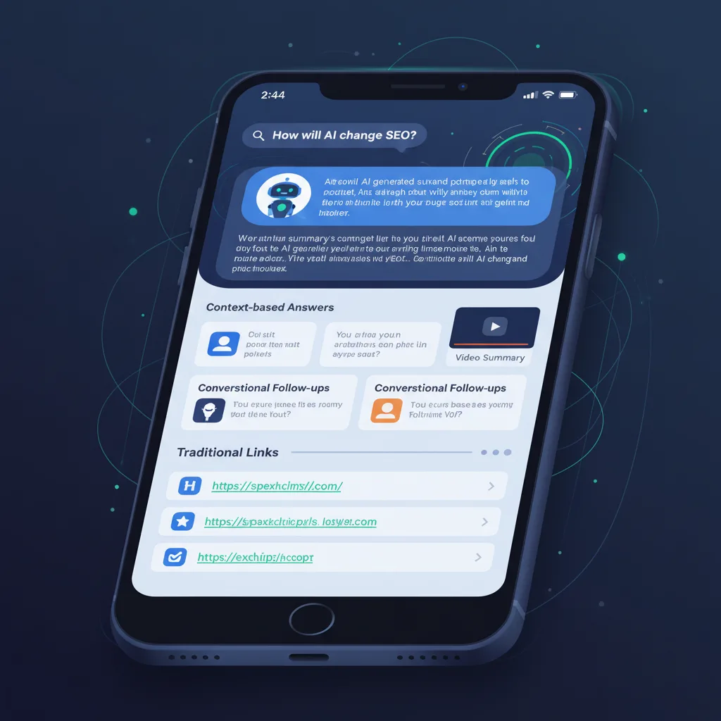 search engine powered by AI